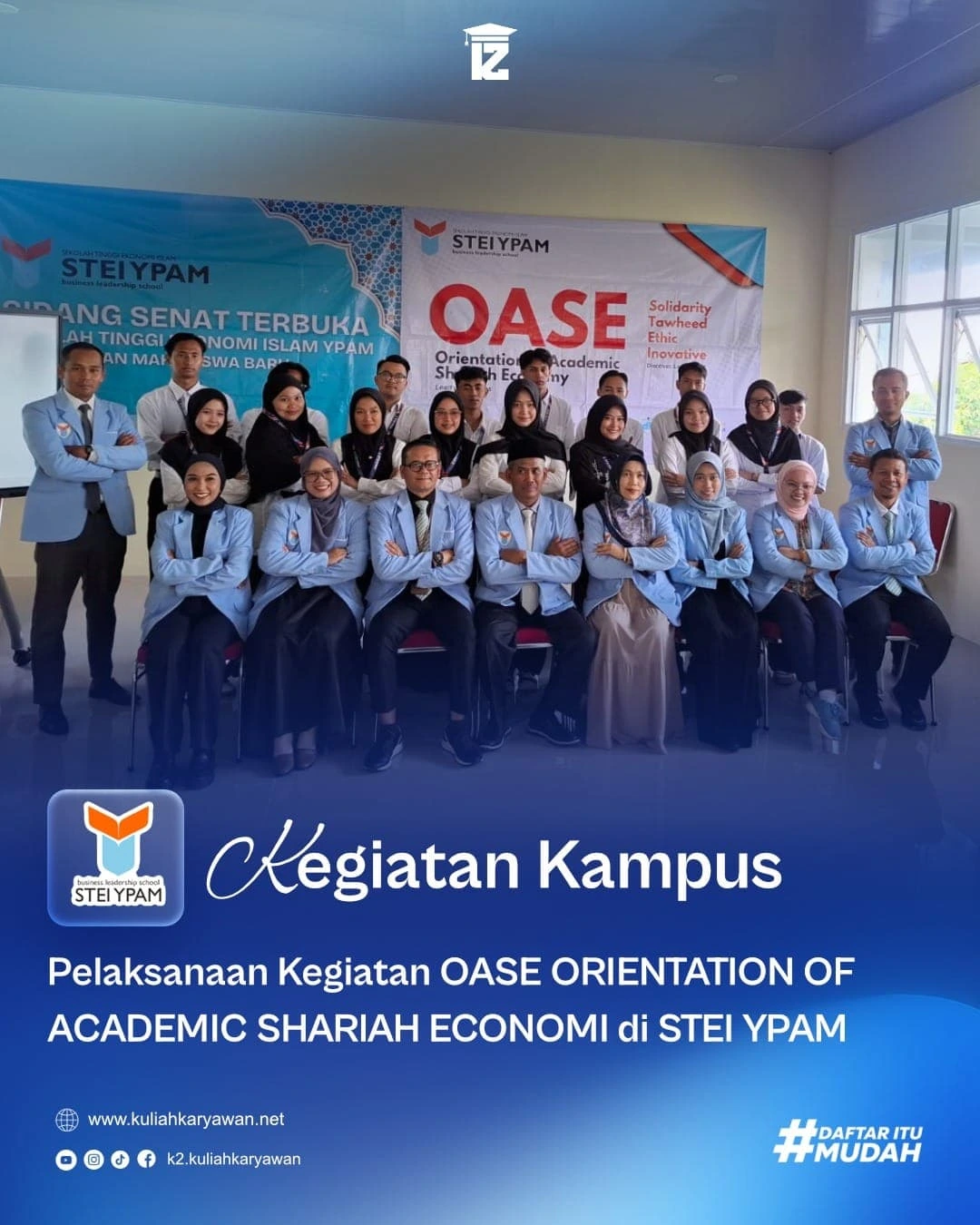 STEI YPAM Selenggarakan Kegiatan OASE: Orientation of Academic Sharia Economy